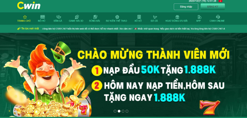 Lý do người chơi nên đăng ký Cwin