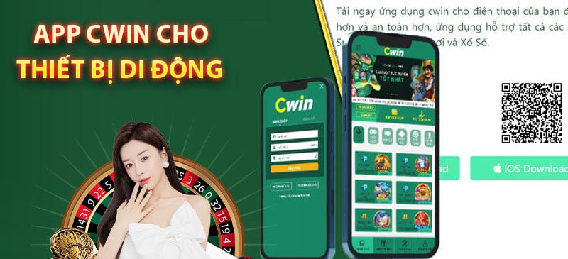 Thao tác Đăng ký Cwin trên thiết bị di động