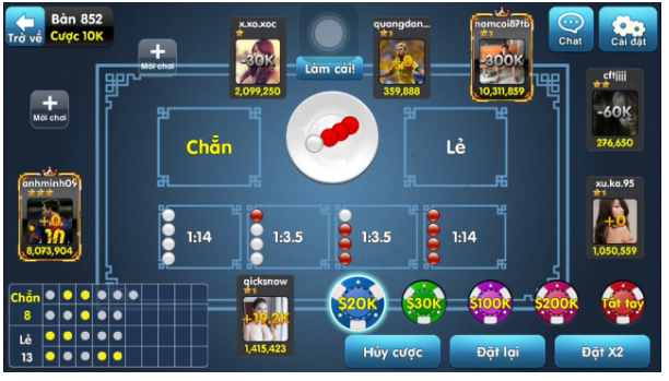 game xóc đĩa đổi thưởng Cwin